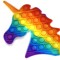 POP It Unicorn Jucarie Finger Curcubeu