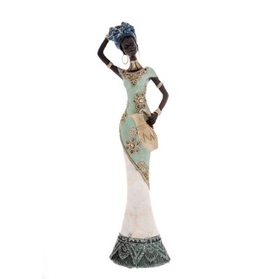 Figurina din rasina African Woman 10 cm x 7 cm x 34 cm foto