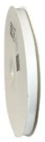 Panglica Dublu Satinata Alba 9 mm, 91 m