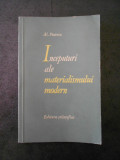 AL. POSESCU - INCEPUTURI ALE MATERIALISMULUI MODERN (1962, contine sublinieri)