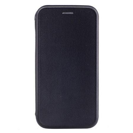 Husa protectie tip portofel pentru Samsung Galaxy S7 Edge, Black, Fine Touch