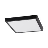 Mini Panou LED Patrat Negru PT 24W 6400K IP40 - NOVELITE