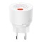 Detector de scurgeri de gaz inteligent Techstar&reg;, Wi-Fi, Notificari in Aplicatiile Tuya si SmartLife, Alarma inclusa, Programare de la Distanta, Alb