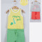 Compleu 2 piese Playing golf pentru baietei, Tongs baby (Culoare: Galben, Marime: 6-9 luni)