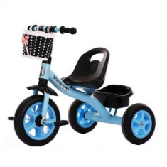 Tricicleta copii cu cosulet - Albastru
