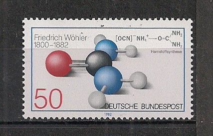 Germania.1982 100 ani moarte F.Wohler-chimist MG.525
