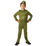 Costum soldat KidMania&reg; pentru baieti 134-140 cm 9-10 ani