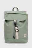 Lefrik rucsac culoarea verde, mic, neted