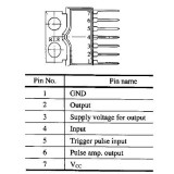 Circuit integrat deflexie verticala an5521, Oem