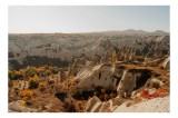 Tablou Canvas Peisaj Cappadocia Toamna Pietre Vale Natură, 39 x 26 cm, CMCLASS