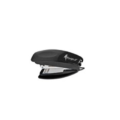 Capsator Metalic FORPUS Mini, 10 Coli, Capse Numarul 10, Negru, Mini Capsatoare, Mini Capsator, Capsatoare Metalice Manuale, Capsator Manual de Hartie foto