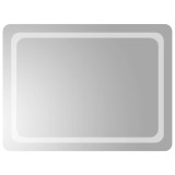 Cumpara ieftin Oglinda de baie cu LED, 80x60 cm