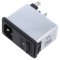 Conector AC C14 6A 250V