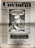Revista Cuvantul Nr 32 Septembrie 1990 Istorie Romania Evenimente Social Politic Cultural Carte Publicatie