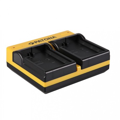 Incarcator Patona Dual EN-EL14 compatibil Nikon CoolPix D3100 D3200 D5100 D5200 P7000 P7100 P7700-191622 foto