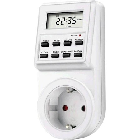 Priza Inteligenta Cu Afisaj De Masurare A Consumului De Energie