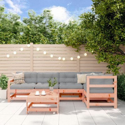 Gossi set mobilier de gradina cu perne, 6 piese, lemn masiv douglas foto