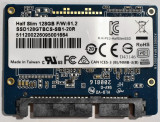 SSD Half Slim 128GB SATA-III, 6G/s, 100% LIFE