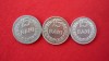 15 BANI 1960, 1966, 1975 LOT (F20)***