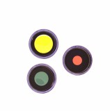 Geam Camera iPhone 14 Pro / 14 Pro Max, Deep Purple, cu Rama - Inlocuire Premium