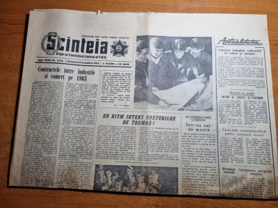 scanteia 18 noiembrie 1962-comuna remeti,art. cluj foto