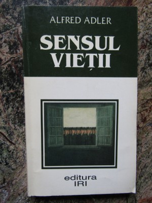 SENSUL VIETII - ALFRED ADLER foto