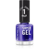 Rimmel Super Gel gel de unghii fara utilizarea UV sau lampa LED culoare 017 Lacquer Jellyfish 12 ml