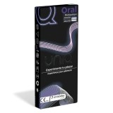 Folie pentru sex oral UNIQ Classic, sub formă de mască, fără latex, textura foarte fină, pentru femei,3 buc