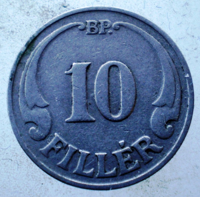 1.343 UNGARIA 10 FILLER 1926