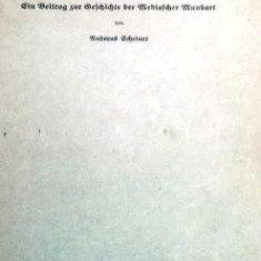 Die Mundart Simon Gottlieb Brandschs. Ein Beitrag zur Geschichte der Mediascher Mundart