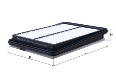 MAHLE LX 4239 Filtru aer foto