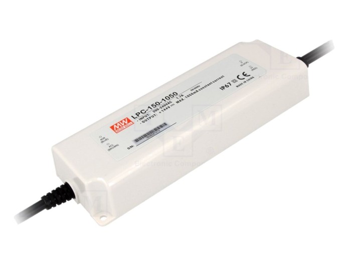 Alimentator LED 151,2W 72-144VDC