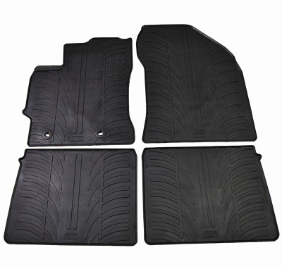 Set covorase auto din cauciuc Toyota Corolla 2013-11.2018, Negru, Gledring, 4 buc. foto