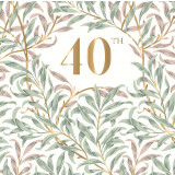 Felicitare - Willow Bough 40th | Ling Design