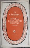 ISTORIA LITERATURII ROMANE. COMPENDIU-GEORGE CALINESCU-271991