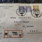 Plic filatelic circulat recomandat 1939,Cosulatul Frantei Adana,Turcia - la Cluj