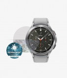 PanzerGlass - Geam Securizat Flat Glass AB pentru Samsung Galaxy Watch 4 Classic 46 mm, transparent