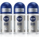 NIVEA MEN Silver Protect antiperspirant roll-on 48 de ore