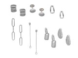 Cercei ALDO Argintii Metal PARTY ESSENTIALS 973 Dama