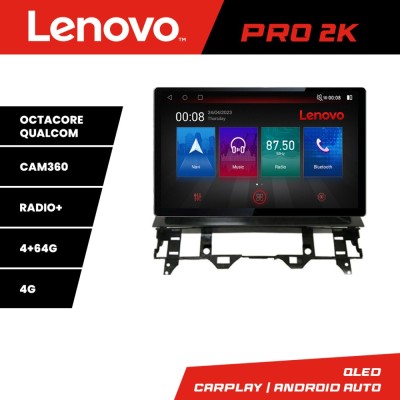 Navigatie Mazda 6 2004-2008 K-MZD6 Lenovo PRO 4+64 13 inch 2K android 4G DSP gps internet Cor CarStore Technology foto