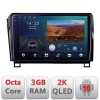 Navigatie Toyota sequoia intre anii 2008-2017 Android Ecran 2K QLED octa core 3+32 carplay android auto KIT-sequoia+EDT-E310V3-2K CarStore Technology