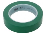 Bandă de marcare verde 33m x 25mm, 3M