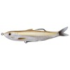 Swimbait LIVE TARGET Hollow Body Shiner Walking Bait, Amber / Silver Flake, 11.5cm, 14g
