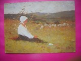 HOPCT 11579 TARANCUTA PE PAJISTE-NICOLAE GRIGORESCU -CP PICTURA - ROMANIA-NECIRCULATA