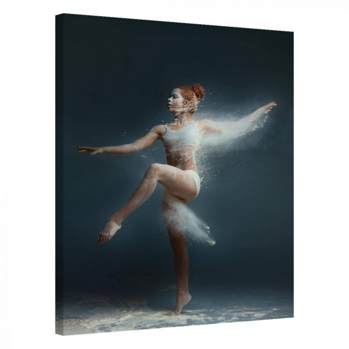 Tablou Canvas, Tablofy, Ballerina &middot; Attitude, Printat Digital, 50 &times; 70 cm