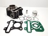 Kit Cilindru Set Motor Piaggio Zip 4T 49cc 50cc Aer TMMP, Piston 39mm