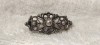 BROSA argint VIENEZA unica 1850 BIEDERMEIER AUSTRIA splendida VINTAGE de efect