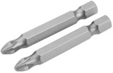 Set 2 V&acirc;rfuri Șurubelniță PH3x50mm S2 Industrial, Anti-alunecare
