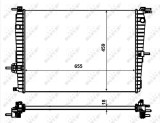 NRF 53011 Radiator, racire motor