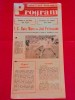 Program Meci Fotbal FC Baia Mare - Jiul Petroșani, 05.05.1984. Program Fotbalistic Retro
